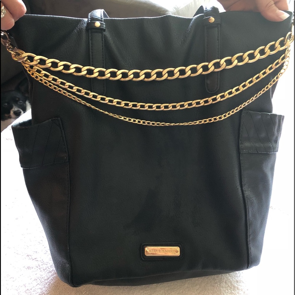 Leather Steve Madden purse